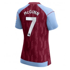 Aston Villa John McGinn #7 Replika Hjemmebanetrøje Dame 2023-24 Kortærmet